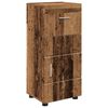 vidaXL Ensemble d'armoire de salle de bain TULUM Bois ancien
