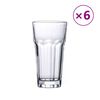 vidaXL Verres 6 pcs 310 ml