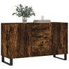 vidaXL Buffet ch&ecirc;ne fum&eacute; 100x36x60 cm bois d'ing&eacute;nierie