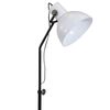 vidaXL Lampadaire 25 W blanc 30x30x90-150 cm E27