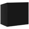 vidaXL Housse de balancelle 10 &oelig;illets 2 fermetures 255x145x170 cm