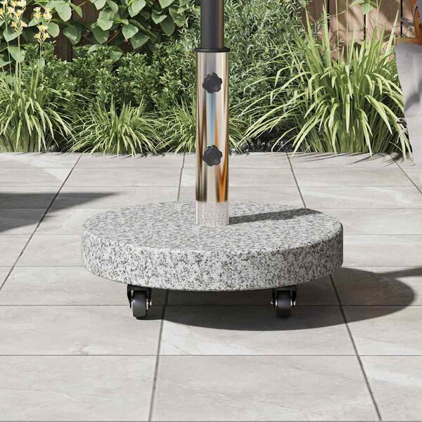 vidaXL Pied de parasol Gris 45 x 45 x 45 cm