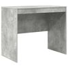 vidaXL Bureau avec tiroir 2 pcs Gris b&eacute;ton