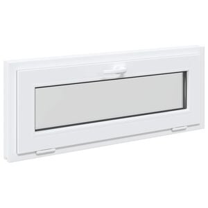 vidaXL Fen&ecirc;tre de sous-sol RISOR 110 x 40 cm PVC et verre