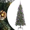 vidaXL Sapin de No&euml;l artificiel Vert 150 cm PVC, plastique et acier