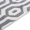 vidaXL Tapis Gris 80x150 cm Coton