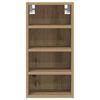 vidaXL Armoire suspendue "Riga" Ch&ecirc;ne artisanal 30 x 29,5 x 60 cm Bois d'ing&eacute;nierie