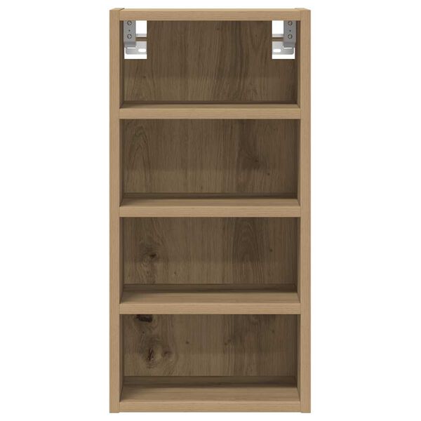 vidaXL Armoire suspendue "Riga" Ch&ecirc;ne artisanal 30 x 29,5 x 60 cm Bois d'ing&eacute;nierie