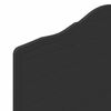 vidaXL T&ecirc;te de lit avec t&ecirc;te de lit Ch&ecirc;ne noir 75 cm Bois d'ing&eacute;nierie