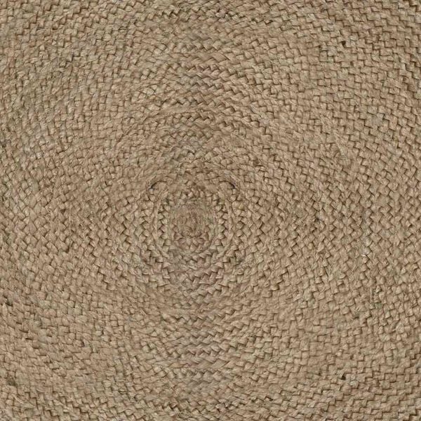 vidaXL Tapis de surface Carr&eacute; Gris 200 x 200 cm Jute