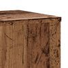 vidaXL Supports pour plantes 2 pcs vieux bois bois d'ing&eacute;nierie