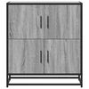vidaXL Buffet sonoma gris 68x35x76 cm bois d'ing&eacute;nierie