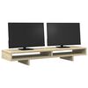 vidaXL Support de moniteur ch&ecirc;ne sonoma 100x27x15 cm bois d'ing&eacute;nierie