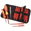 Draper Tools Testeur de tension et de tournevis isol&eacute; 18 pi&egrave;ces 05776