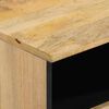 vidaXL Tables de chevet 2 pcs 40x33x46 cm Bois de manguier solide