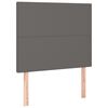 vidaXL Cadre de lit sans matelas gris 120x200 cm similicuir