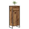 vidaXL Cabinet de salle de bain Bois Ancien 40 x 30 x 100 cm