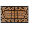 vidaXL Paillasson rectangulaire 45x75 cm caoutchouc et fibre de coco