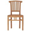 vidaXL Ensemble &agrave; manger de jardin 5 pcs Bois de teck massif