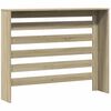 vidaXL Cache-radiateur chêne sonoma 104x20x82 cm bois d'ingénierie