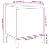 vidaXL Cabinet de chevet Ch&ecirc;ne artisanal 40 x 30 x 50 cm