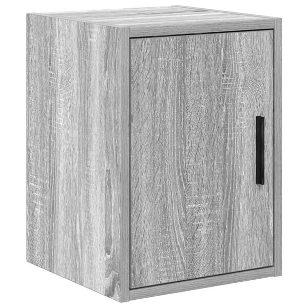vidaXL Armoire murale de garage sonoma gris bois d'ingénierie