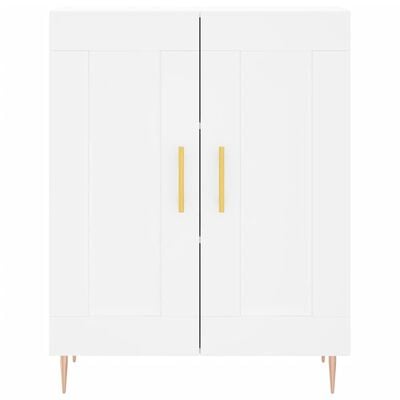 vidaXL Buffet blanc 69,5x34x90 cm bois d'ingénierie