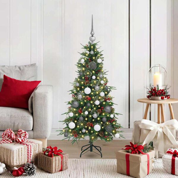 vidaXL Sapin de No&euml;l Artificiel &agrave; Branches Articul&eacute;es Vert 120 cm