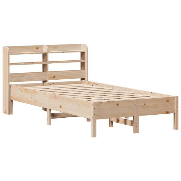 vidaXL Cadre de lit sans matelas 100x200 cm bois massif de pin