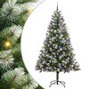vidaXL Arbre de No&euml;l artificiel avec neige artificielle 300 LED