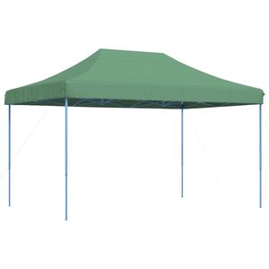 vidaXL Tente de r&eacute;ception pliable escamotable vert 440x292x315 cm