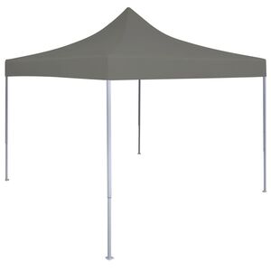 vidaXL Tente de r&eacute;ception escamotable 3 x 3 m Anthracite