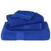 vidaXL Serviettes de bain FROGN 2 pcs bleu 100x150 cm 360 g/m²