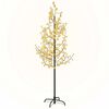 vidaXL Arbre &agrave; LED fleur de cerisier 220 LED Blanc chaud 220 cm