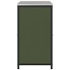 vidaXL Rangement de cuisine Vert olive 60 x 50 x 92 cm Acier