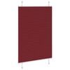 vidaXL Store pliss&eacute; rouge bordeaux 95x150 cm largeur du tissu 94,4 cm