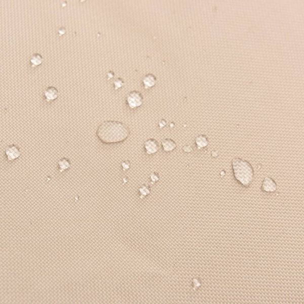 vidaXL Housse de salon de jardin rond beige &Oslash; 183x71 cm oxford 600D