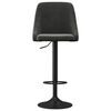 vidaXL Tabourets de bar lot de 2 gris fonc&eacute; velours