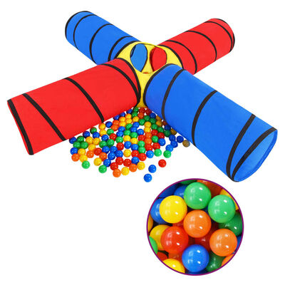 vidaXL Balles de jeu 500 pcs multicolore