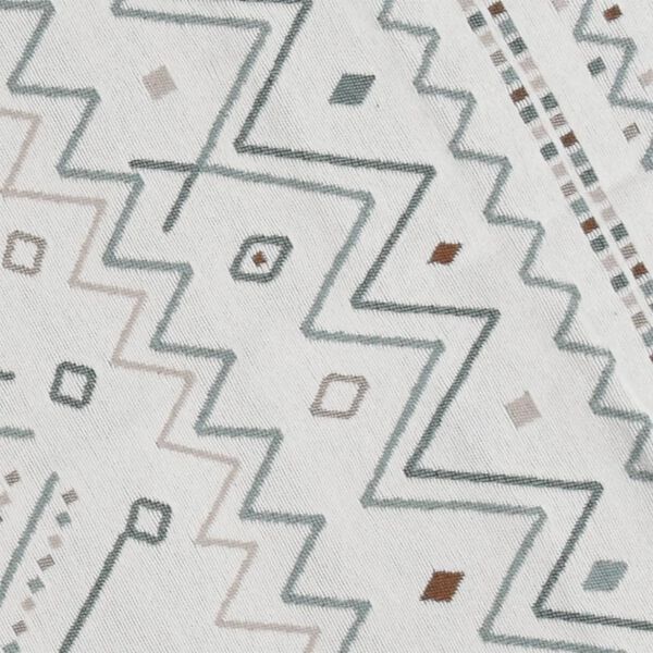 vidaXL Tapis Beige et bleu 120x180 cm Coton