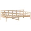 vidaXL Lit de jour avec toit sans matelas 90x190 cm bois massif
