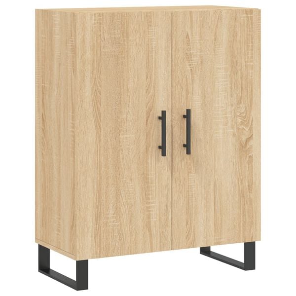 vidaXL Buffet chêne sonoma 69,5x34x90 cm bois d'ingénierie