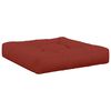vidaXL Coussin de si&egrave;ge 1 pi&egrave;ce VIANEN 100 % polyester Rouge
