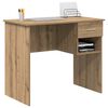 vidaXL Bureau chêne artisanal 90 x 49.5 x 75 cm Bois d'ingénierie