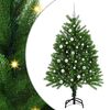 vidaXL Sapin de Noël avec 150 LED avec support Vert 120 cm PE