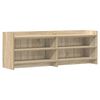 vidaXL Meuble TV 135 x 33 x 47 cm Ch&ecirc;ne Sonoma Bois d'ing&eacute;nierie