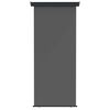 vidaXL Store lat&eacute;ral de balcon 100% polyester fer acier