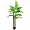 vidaXL Bananier artificiel avec pot 300 cm Vert