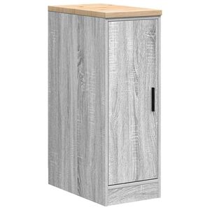 vidaXL Armoire de rangement de garage sonoma gris 30x51x85 cm bois pin