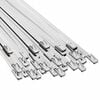 vidaXL Attache de c&acirc;ble 50 pc 4,6 x 200 mm Argent&eacute;